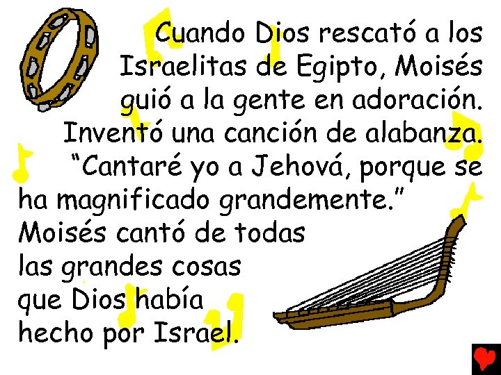 Cuando Dios rescató a los Israelitas de Egipto, Moisés guió a la gente en
