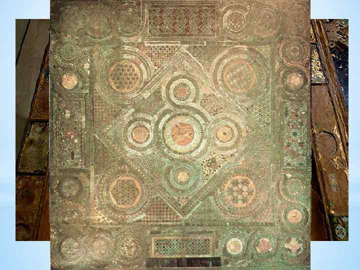 *Retable (England's oldest altarpiece) *Brasses (A brass consists of engraved metal plates, shaped and