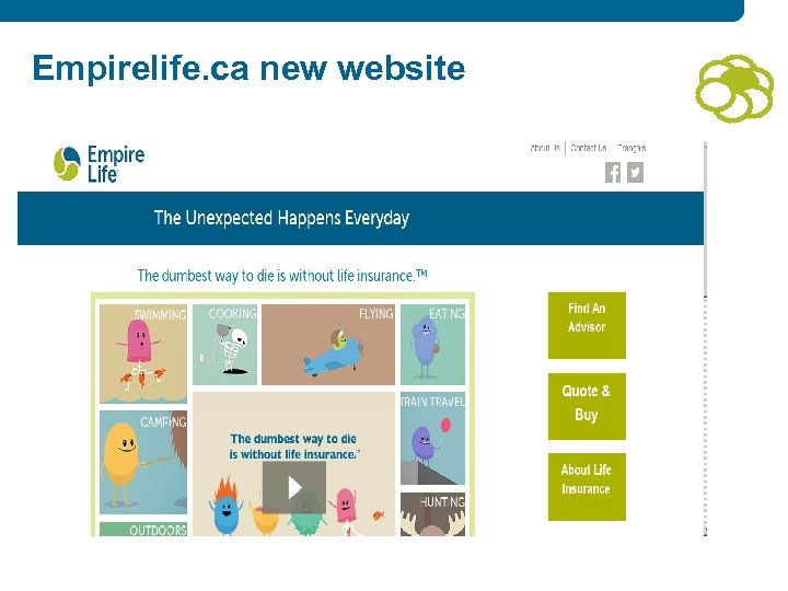 Empirelife. ca new website 