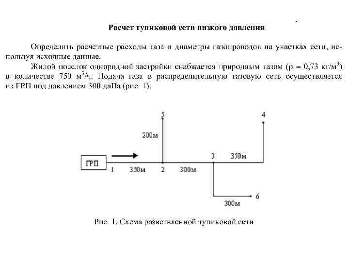 Расчет сети. Схема тупиковой сети. Схема расчета тупиковых сетей газопровода низкого давления. Пример расчет тупиковой сети низкого давления. Гидравлический расчет тупиковых разветвленных газовых сетей..