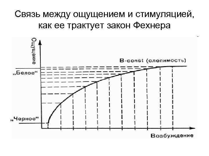 Связь между ощущением и стимуляцией, как ее трактует закон Фехнера 