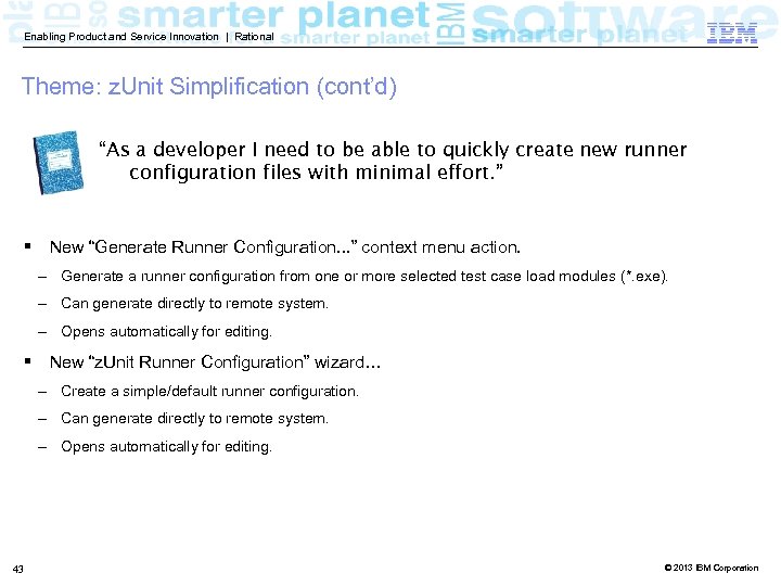 Enabling Product and Service Innovation | Rational Theme: z. Unit Simplification (cont’d) “As a