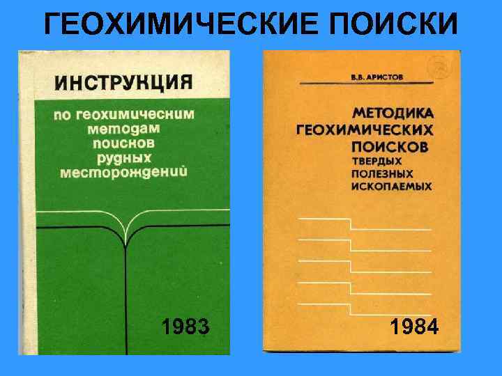 ГЕОХИМИЧЕСКИЕ ПОИСКИ 1983 1984 