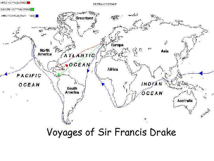 Voyages of Sir Francis Drake 
