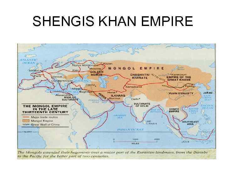 SHENGIS KHAN EMPIRE 