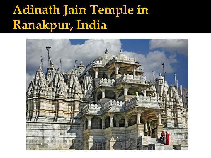 Adinath Jain Temple in Ranakpur, India 