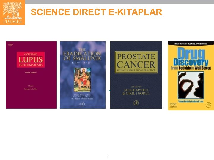 SCIENCE DIRECT E-KITAPLAR 