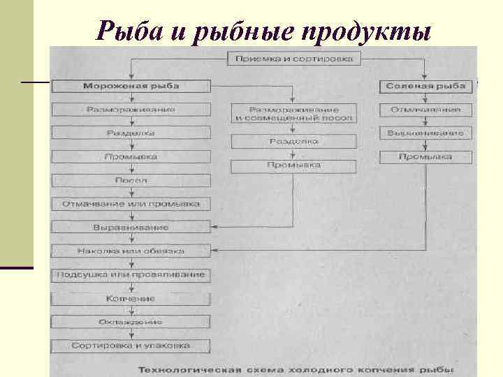 Рыба и рыбные продукты 