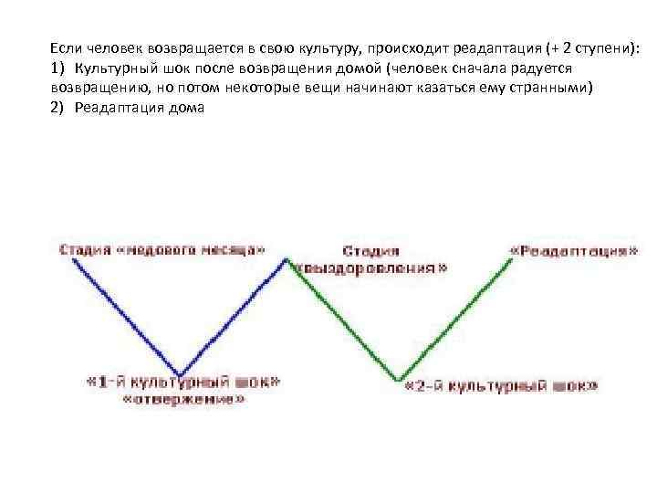 Схема протекания культурного шока - 97 фото