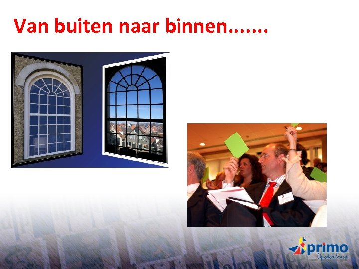 Van buiten naar binnen. . . . S B 13 