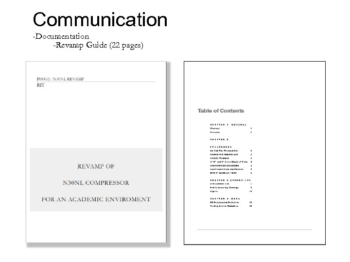 Communication -Documentation -Revamp Guide (22 pages) 