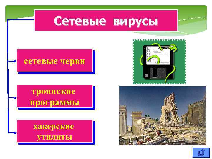 Сетевые вирусы сетевые черви троянские программы хакерские утилиты 