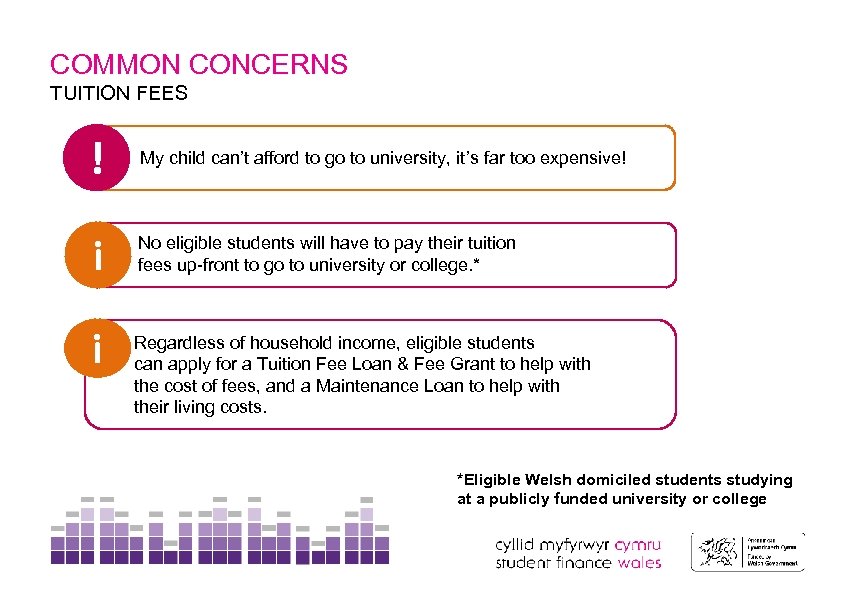 COMMON CONCERNS TUITION FEES ! My child can’t afford to go to university, it’s