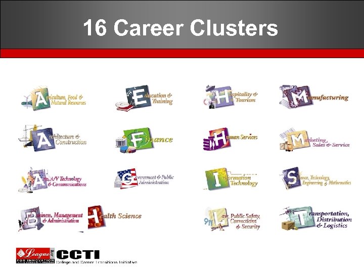 16 Career Clusters 