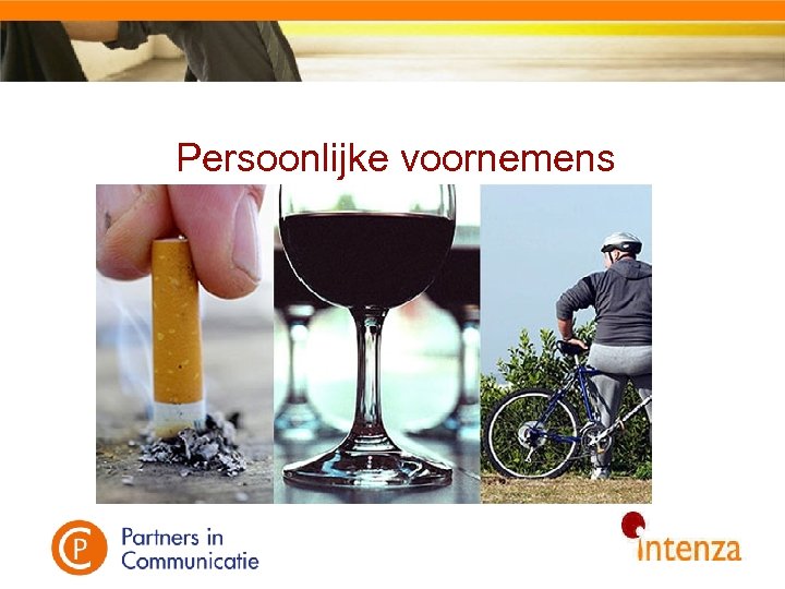 Persoonlijke voornemens 