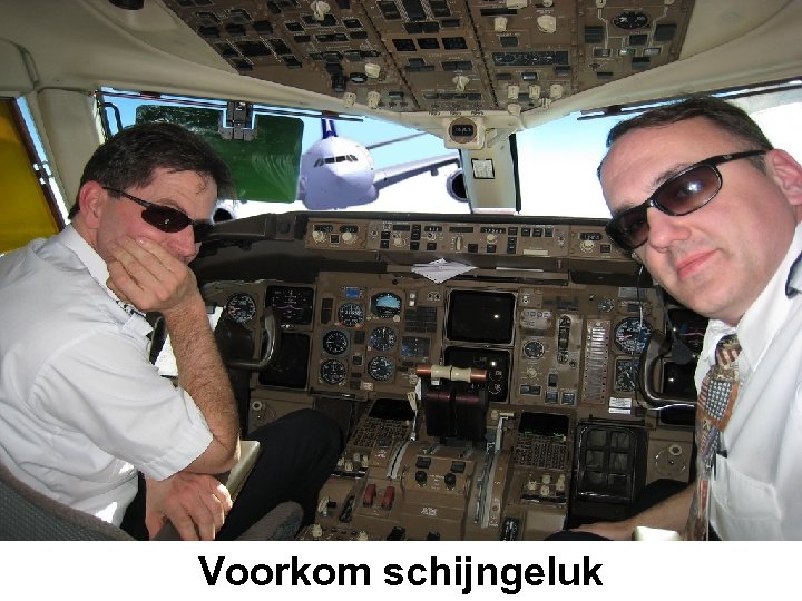 Voorkom schijngeluk 