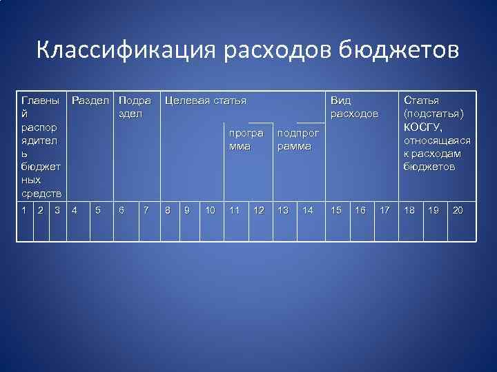 Код классификации образования