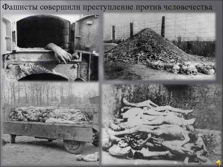 Фашисты совершили преступление против человечества 