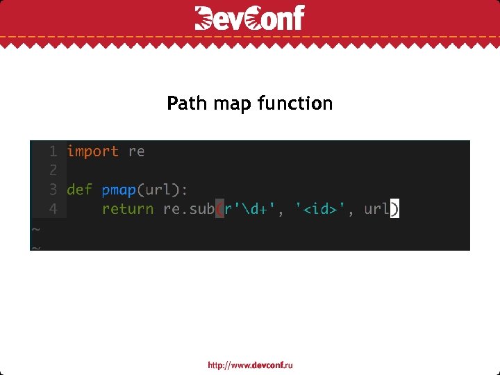 Path map function 