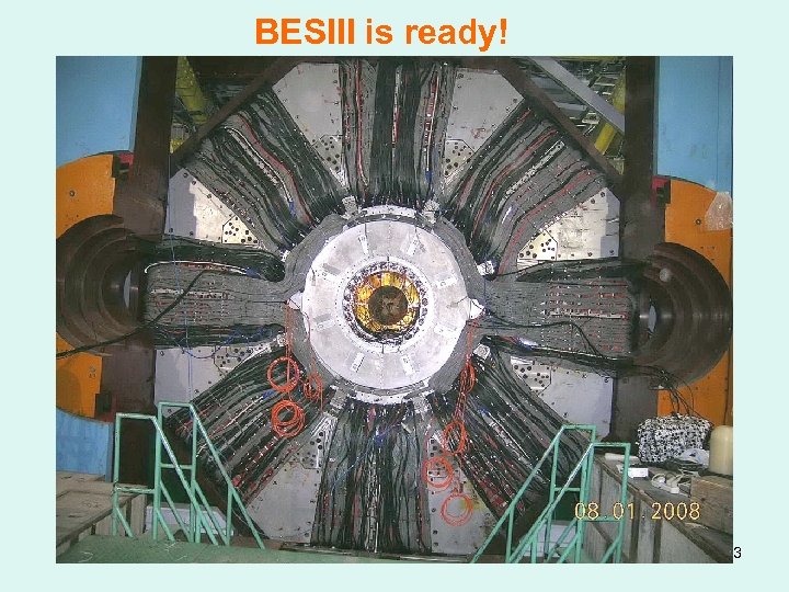 BESIII is ready! 33 