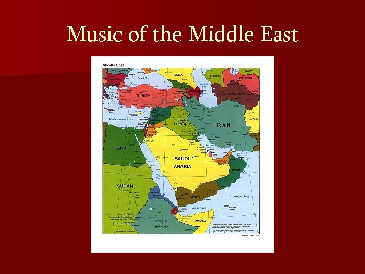 Music of the Middle East 