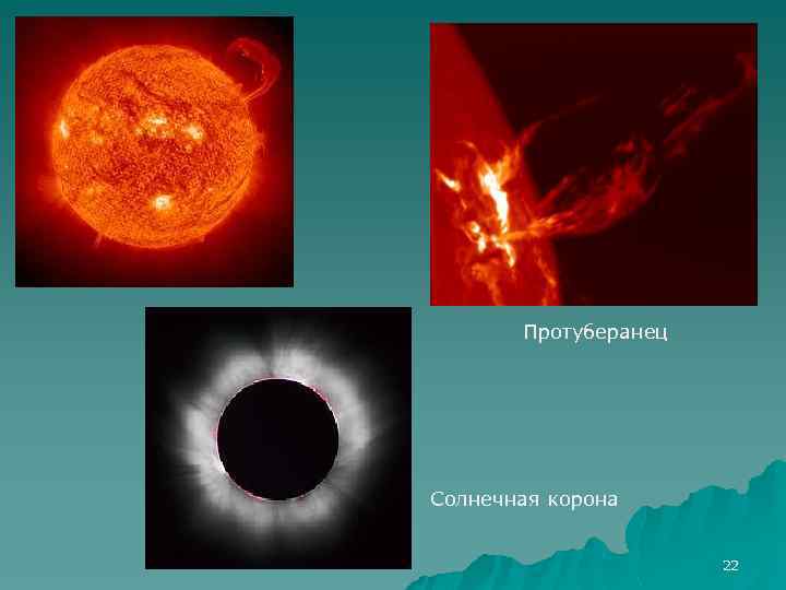 Протуберанец Солнечная корона 22 