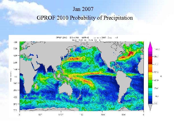 Jan 2007 GPROF 2010 Probability of Precipitation 