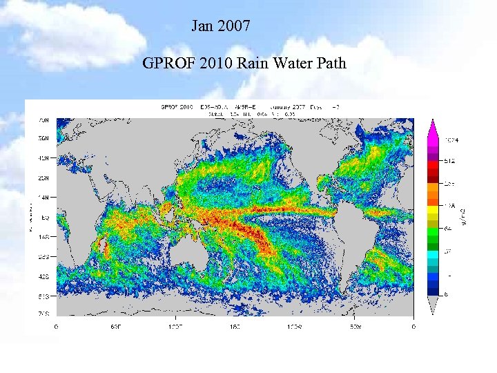 Jan 2007 GPROF 2010 Rain Water Path 