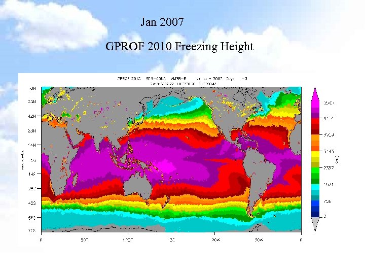 Jan 2007 GPROF 2010 Freezing Height 