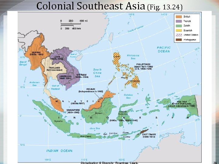 Colonial Southeast Asia (Fig. 13. 24) 