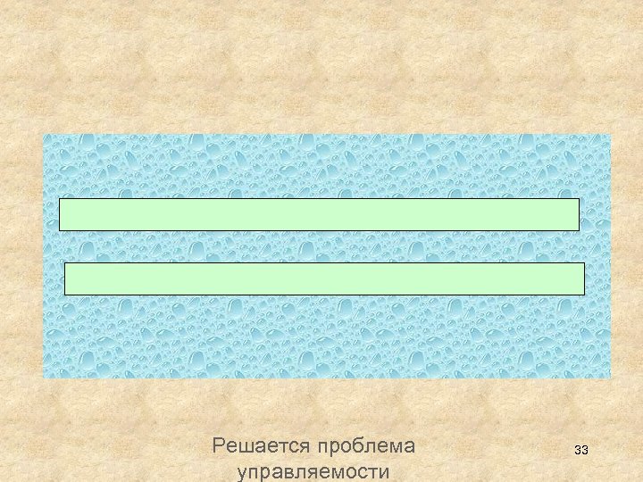 Решается проблема управляемости 33 