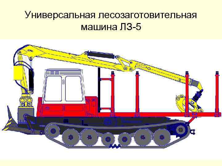 Классификация лесозаготовительных машин