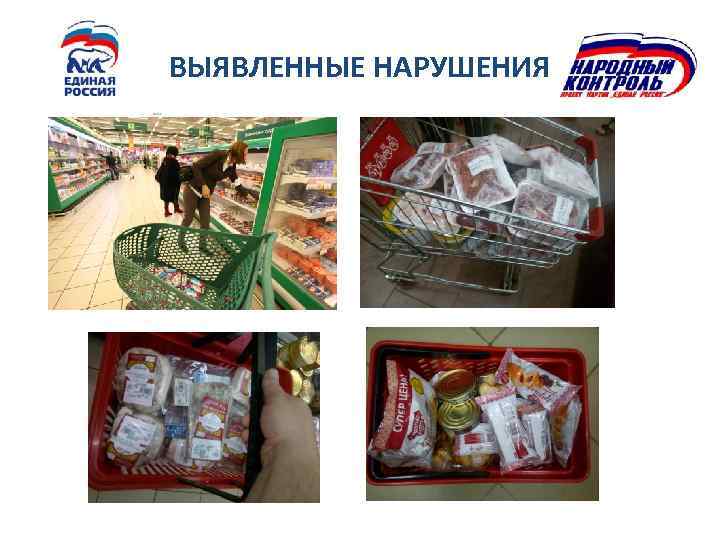 ВЫЯВЛЕННЫЕ НАРУШЕНИЯ 