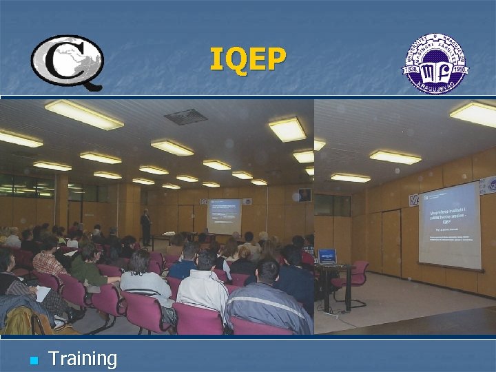 IQEP Training 