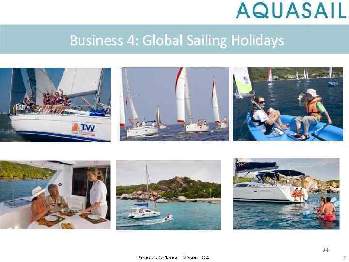 Business 4: Global Sailing Holidays 34 