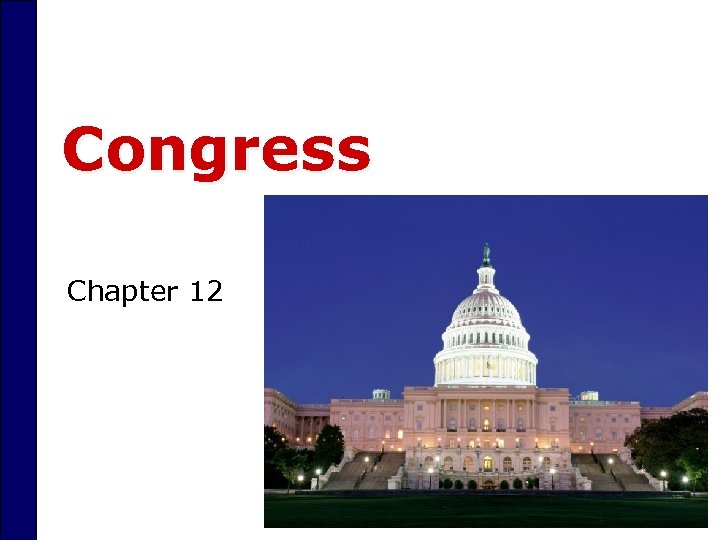 Congress Chapter 12 