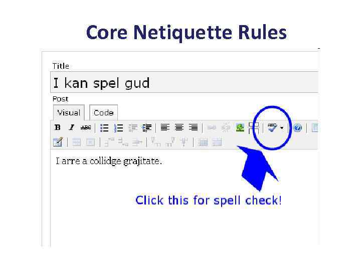 Core Netiquette Rules 