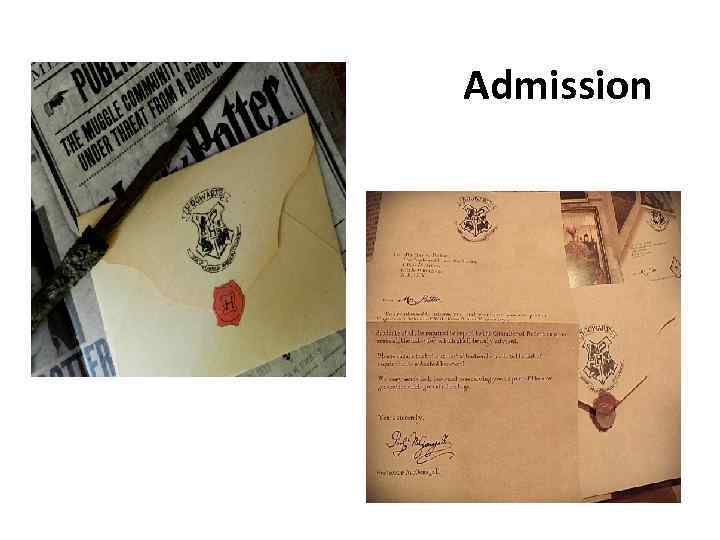 Admission 