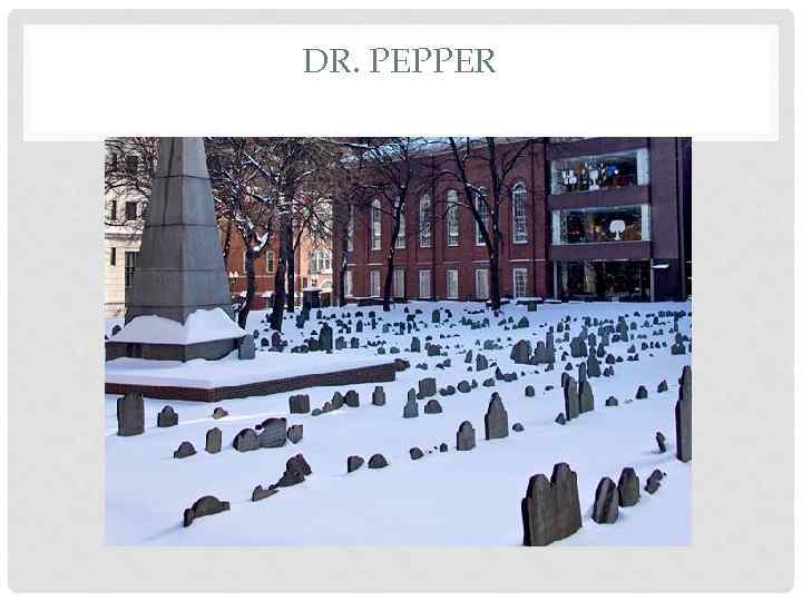 DR. PEPPER 