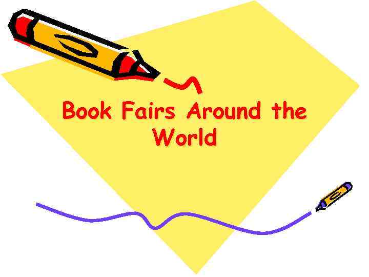 Book Fairs Around the World 