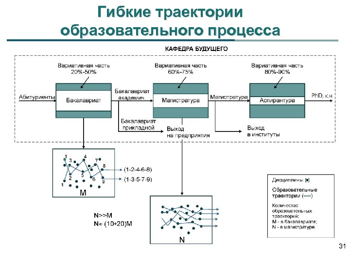 Гибкие траектории образовательного процесса 31 