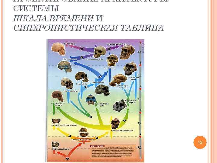 ПРОЕКТИРОВАНИЕ АРХИТЕКТУРЫ СИСТЕМЫ ШКАЛА ВРЕМЕНИ И СИНХРОНИСТИЧЕСКАЯ ТАБЛИЦА 12 