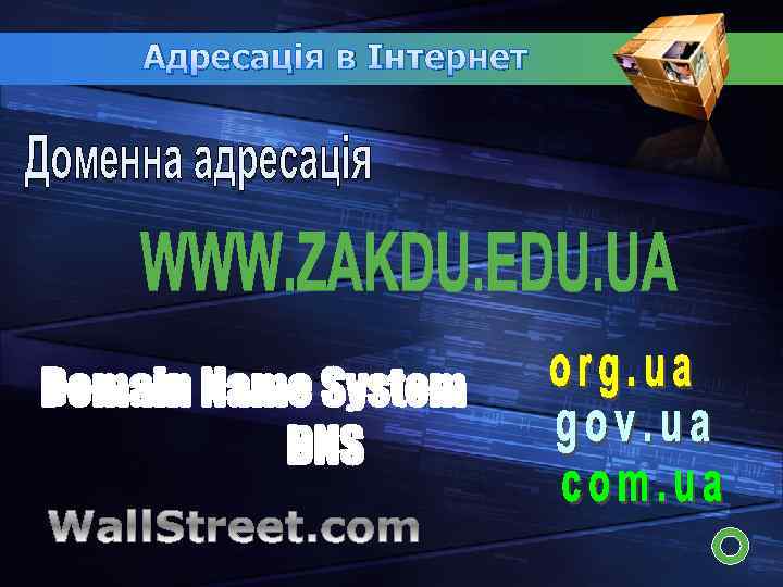 Адресація в Інтернет 