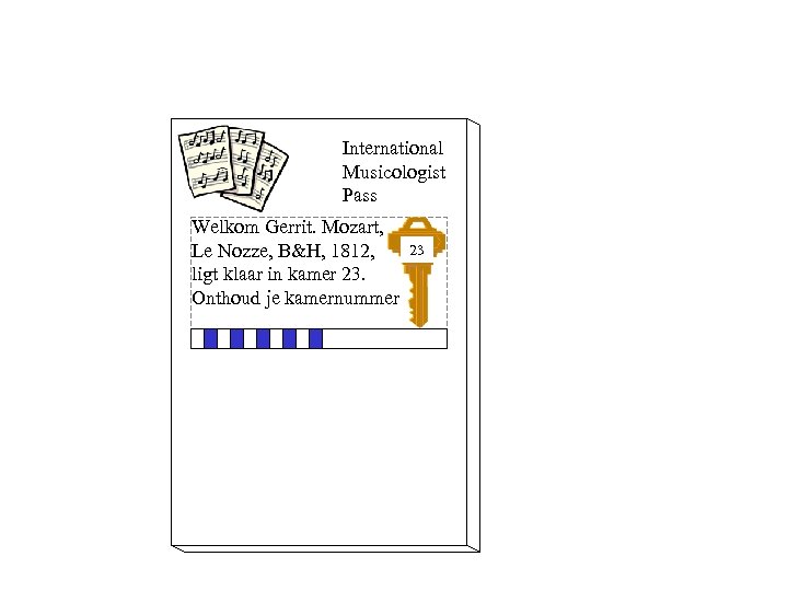International Musicologist Pass Welkom Gerrit. Mozart, Le Nozze, B&H, 1812, ligt klaar in kamer