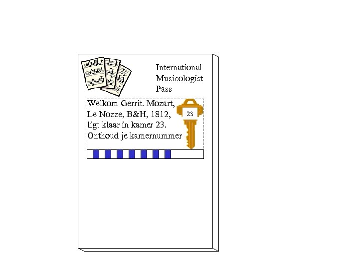 International Musicologist Pass Welkom Gerrit. Mozart, Le Nozze, B&H, 1812, ligt klaar in kamer
