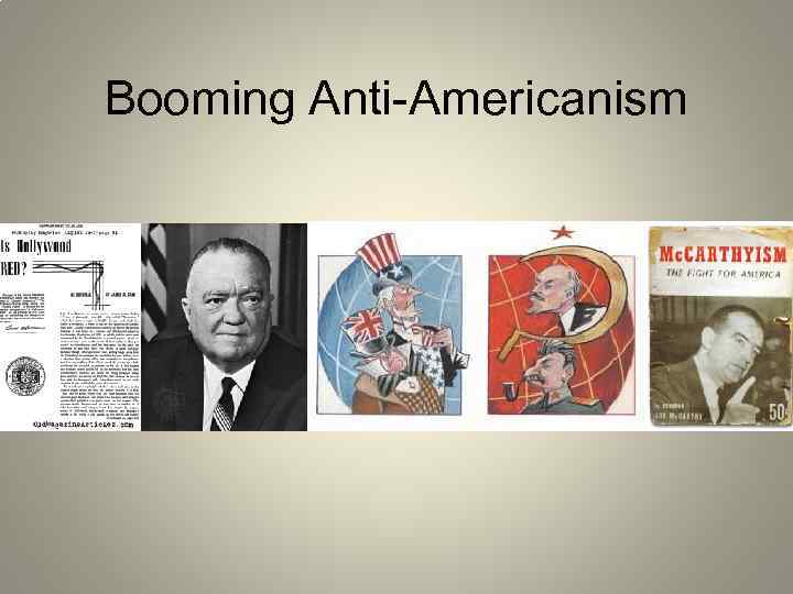 Booming Anti-Americanism 