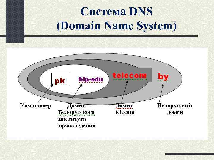 Система DNS (Domain Name System) 