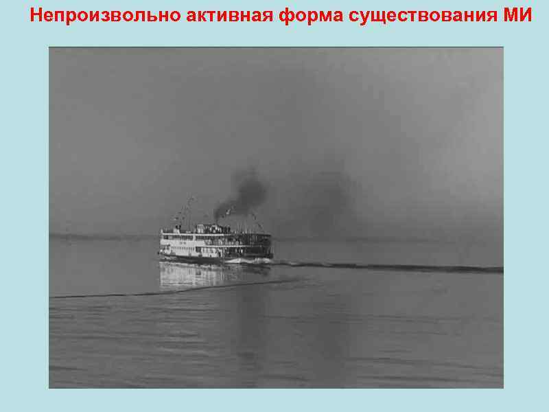 Непроизвольно активная форма существования МИ 