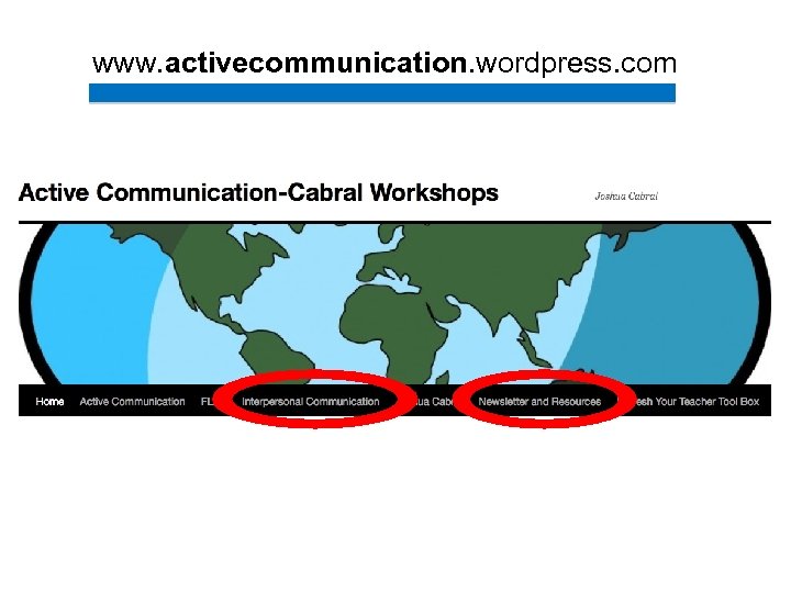  www. activecommunication. wordpress. com 