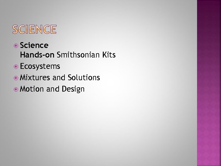  Science Hands-on Smithsonian Kits Ecosystems Mixtures and Solutions Motion and Design 